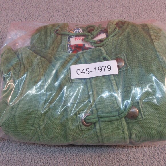 Mossimo Corduroy Hoodie Jacket – Women’s Small – Green Fall Streetwea - Picture 12 of 12